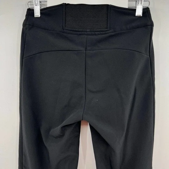 Obermeyer Black Ski/Snowboard Pants Loop Snap Closure Zip Pockets Women's Size 4 - Picture 5 of 8
